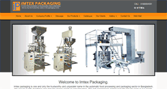 Desktop Screenshot of imtexpackaging.com