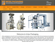 Tablet Screenshot of imtexpackaging.com